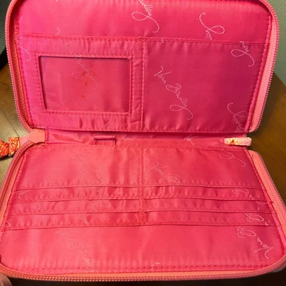 Vera Bradley Sherbet Zip Around Wallet - Picture 5 of 9